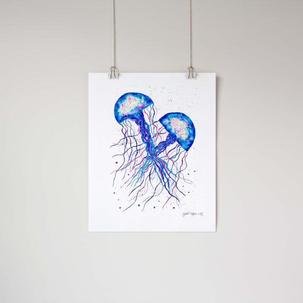 Jellyfish-Love-Art-Print