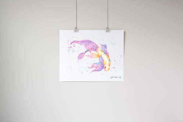 Koi Fish Art Print