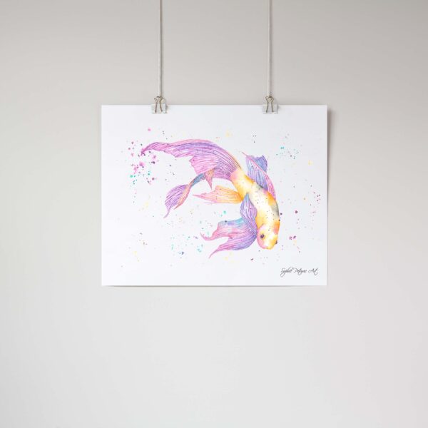 Koi Fish Art Print