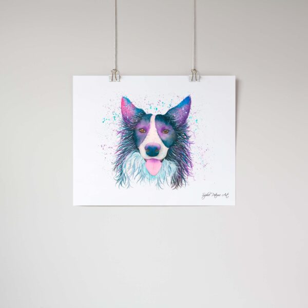 Pepper-The-Border-Collie-Art-Print