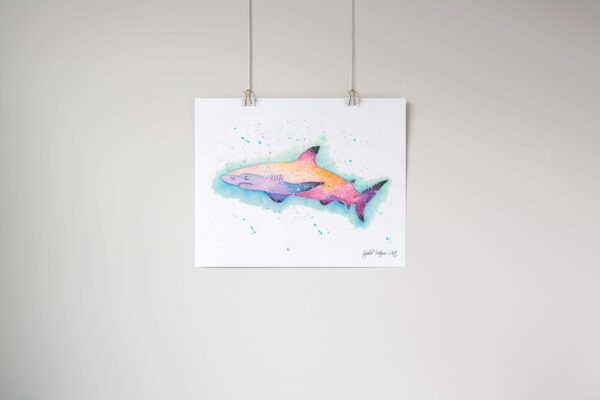 Black-Tip-Reef-Shark-Art-Print