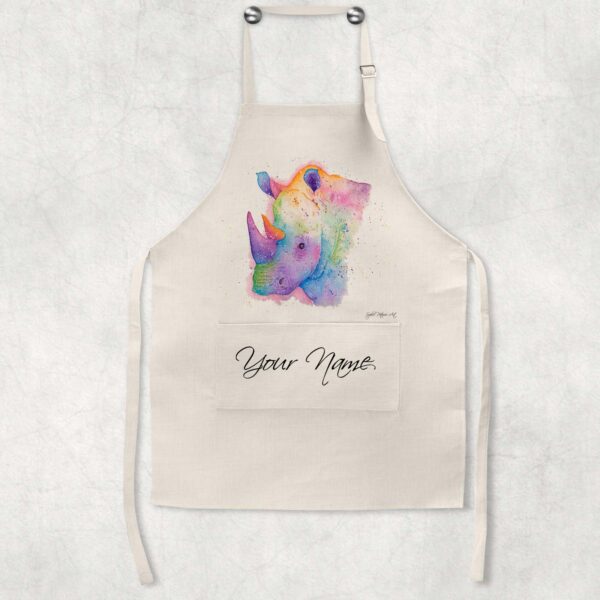 Personalised-Rhino-Apron