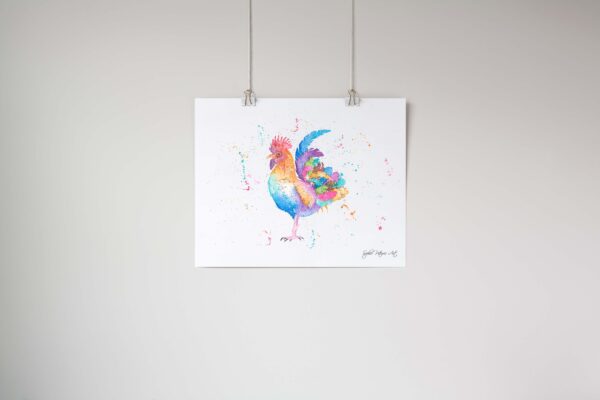 Roo-The-Rooster-Art-Print