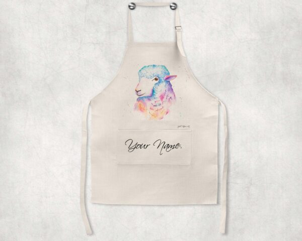 Personalised-Sarah-The-Sheep-Apron