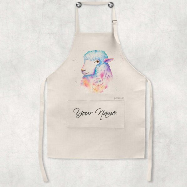 Personalised-Sarah-The-Sheep-Apron