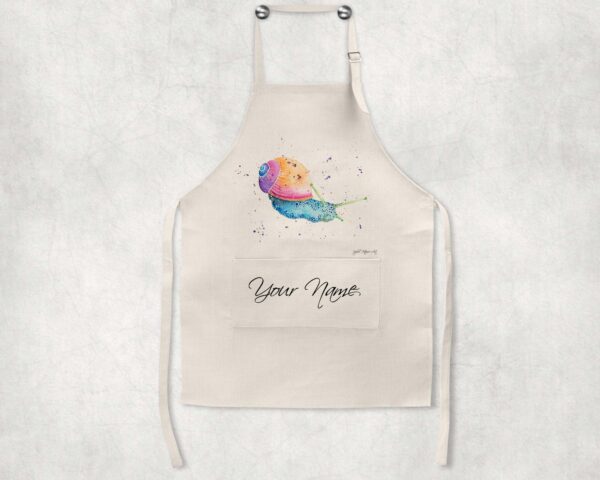 Personalised Sid The Snail Apron