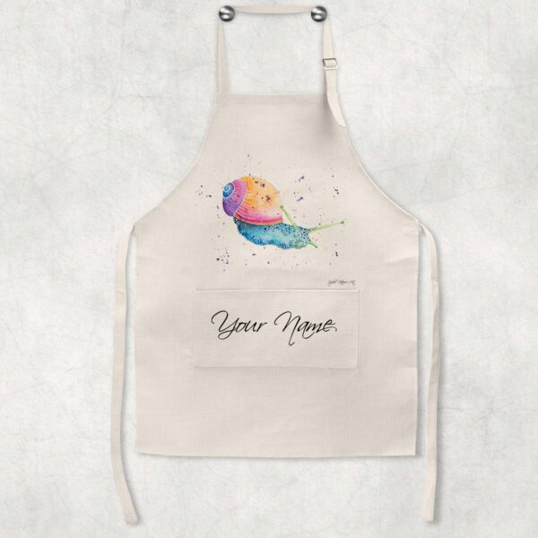 Personalised Sid The Snail Apron