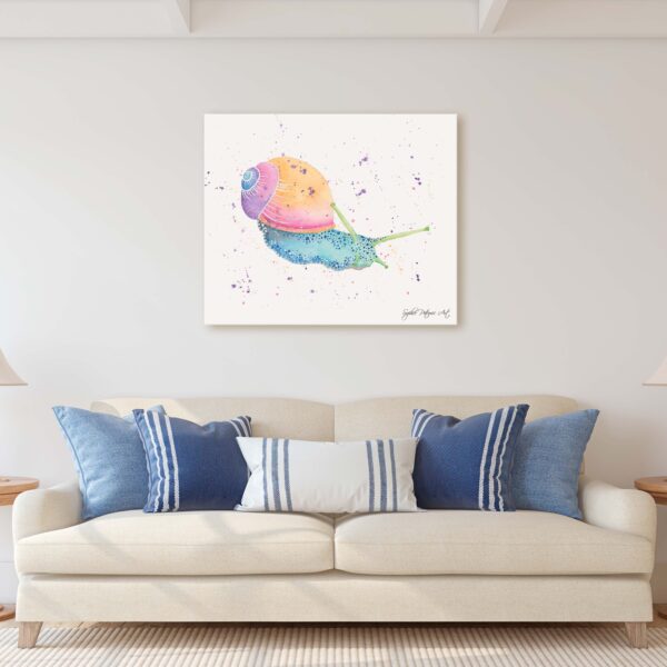 Sid-the-snail-canvas-print