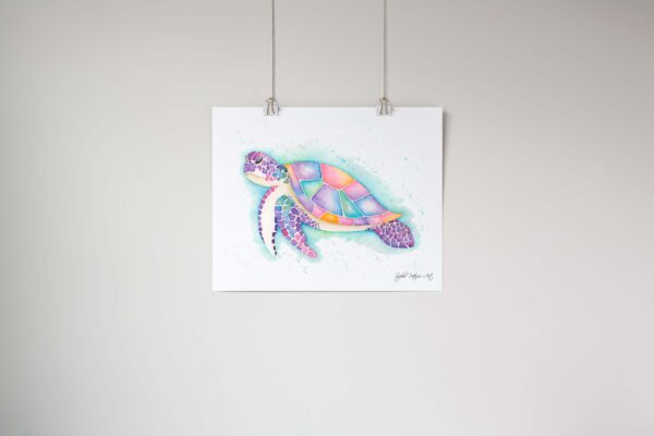 Tellula-The-Turtle-Art-Print