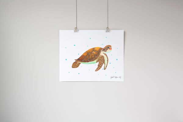 Tom-The-Turtle-Art-Print