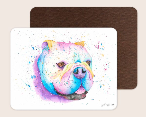 Bruce The Bulldog Placemat