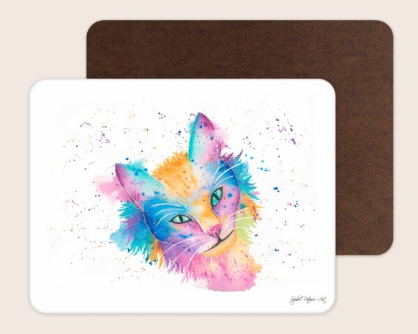 Colourful Cat Placemat