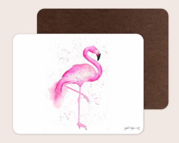 Pink Flamingo Placemat