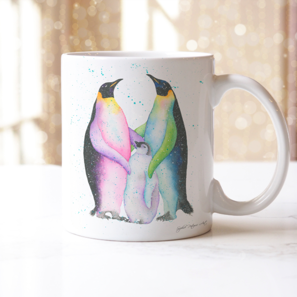 Penguin Family Mug