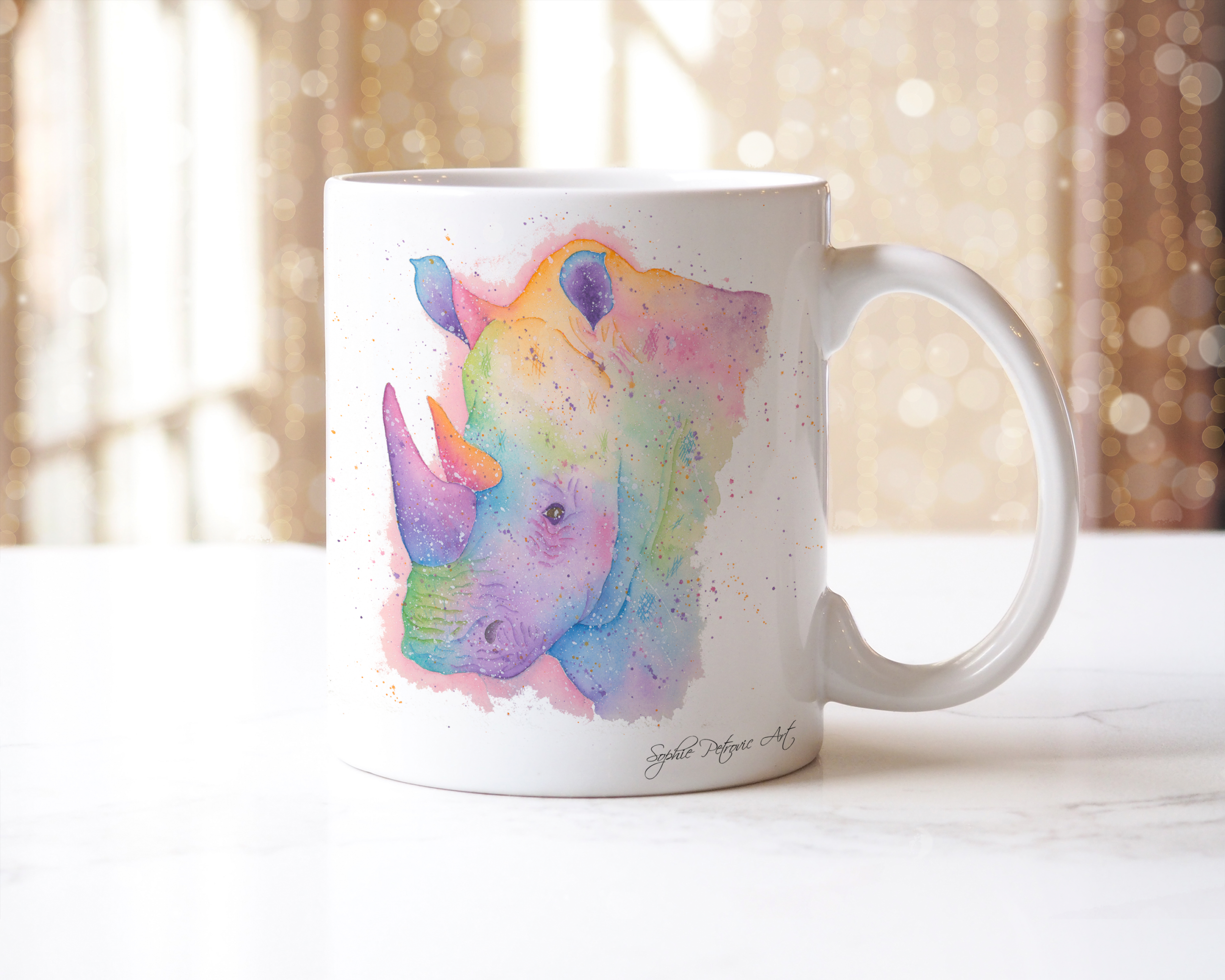Rupert The Rhino Mug