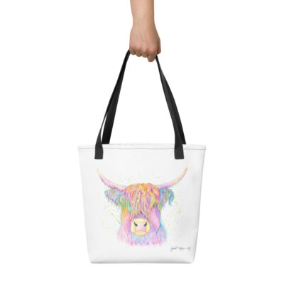 Hank The Highland Cow Tote Bag