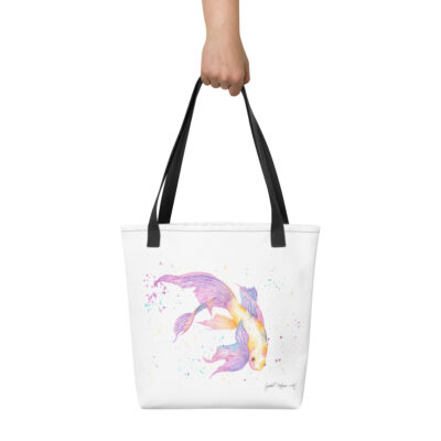 Koi Fish Tote Bag
