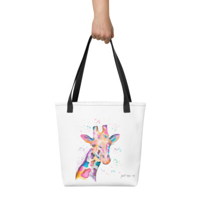 Georgina The Giraffe Tote Bag