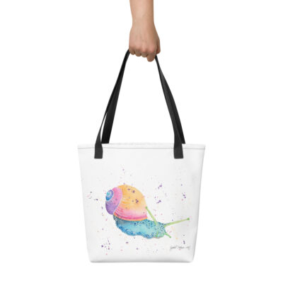 Sid The Snail Tote Bag