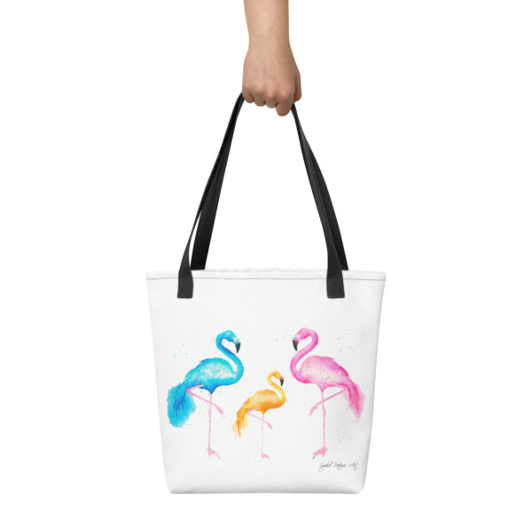 Flamingos Tote Bag