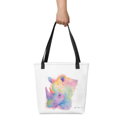 Rupert The Rhino Tote Bag