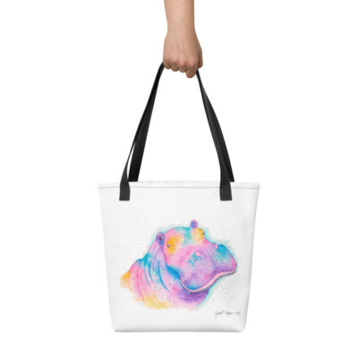 Henry The Hippo Tote Bag