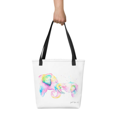 Elephants Tote Bag