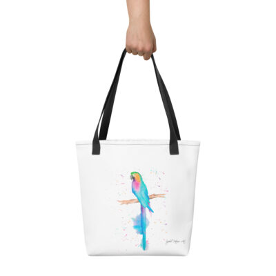 Pippa The Parrot Tote Bag