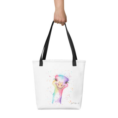 Emma The Ostrich Tote Bag-