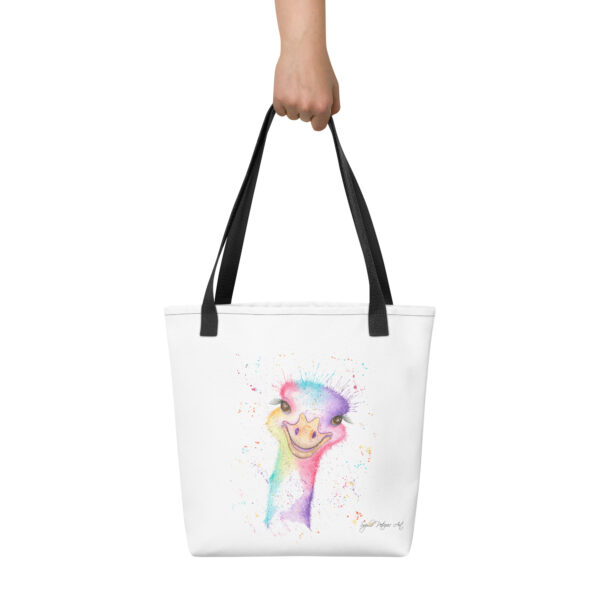 Emma The Ostrich Tote Bag