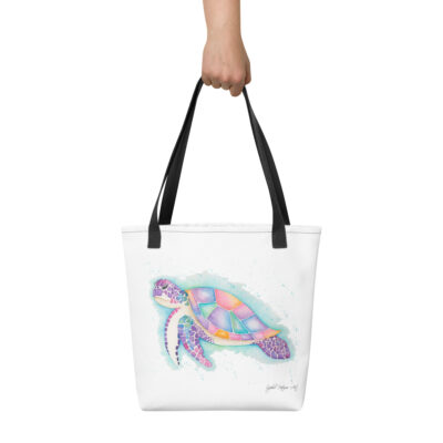 Tallulah The Turtle Tote Bag