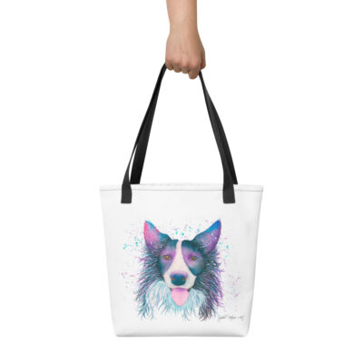 Pepper The Collie Tote Bag