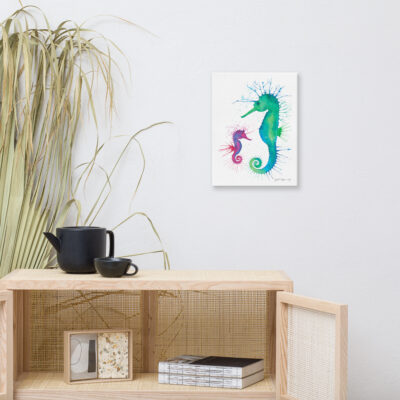 Seahorses Canvas