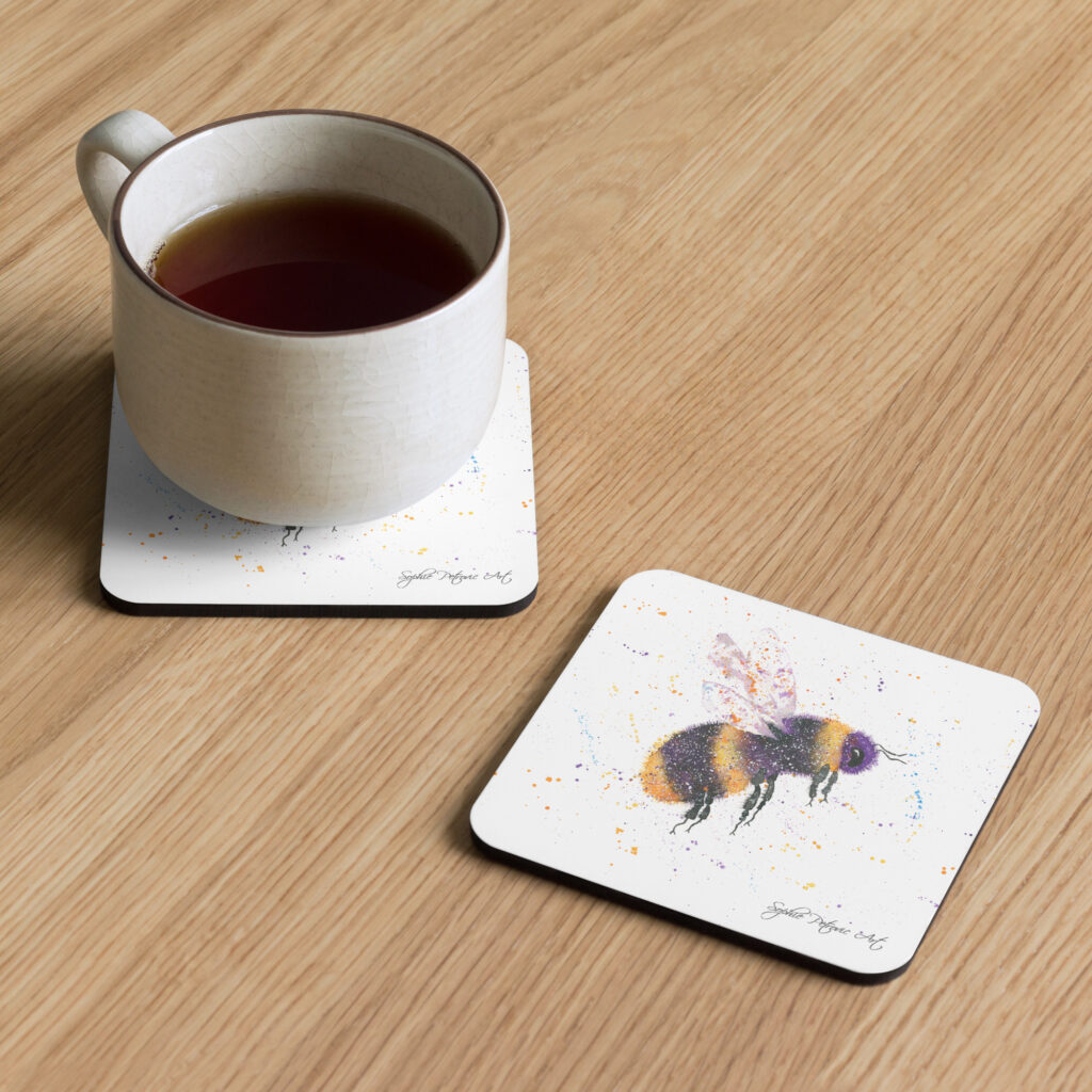 Bonnie The Bee Coaster