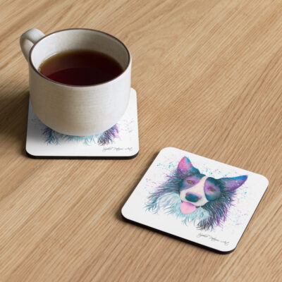 Pepper The Collie Coaster