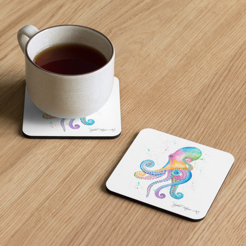 Opal The Octopus Coaster