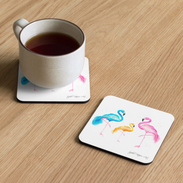 Flamingos Coaster