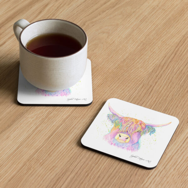 Hank The Highland Cow Coaster