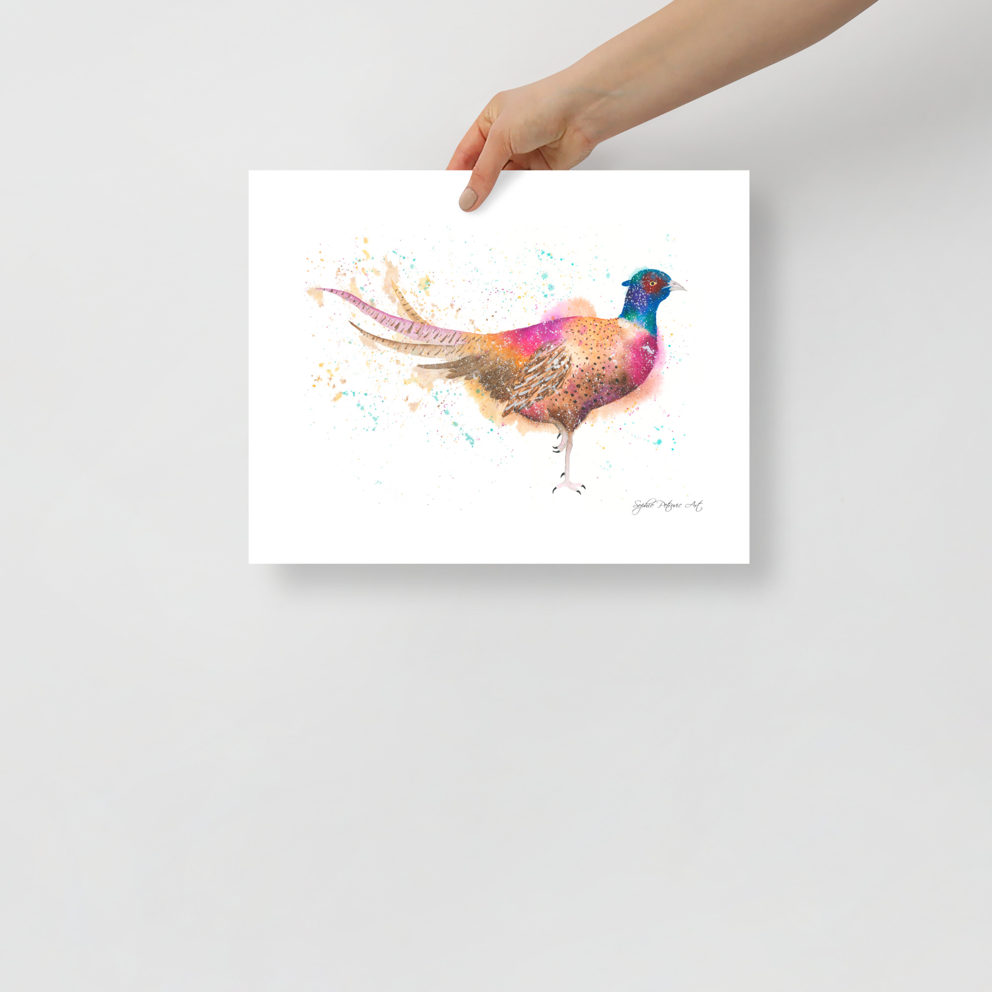 Phil The Pheasant Art Print