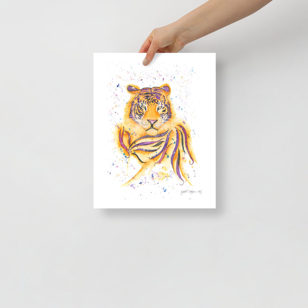 Terrance The Tiger Art Print