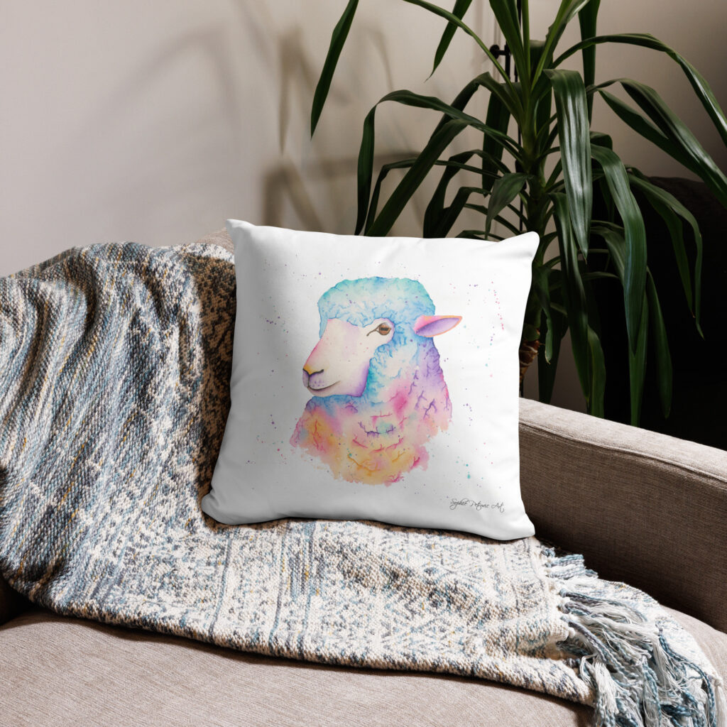 Sarah The Sheep Cushion
