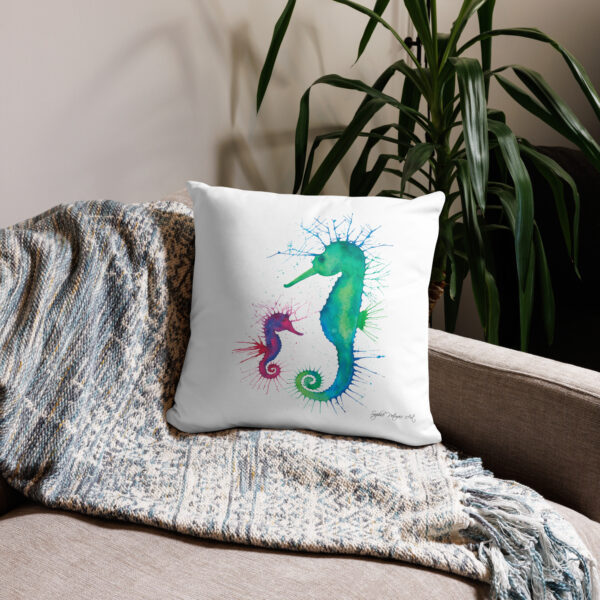 Seahorses Cushion