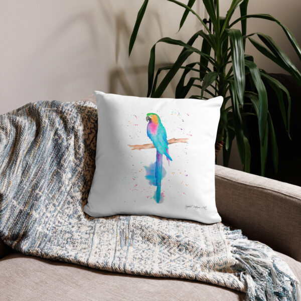 Pippa The Parrot Cushion
