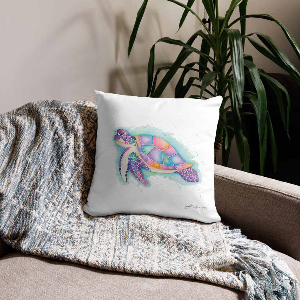 Tallulah The Turtle Cushion