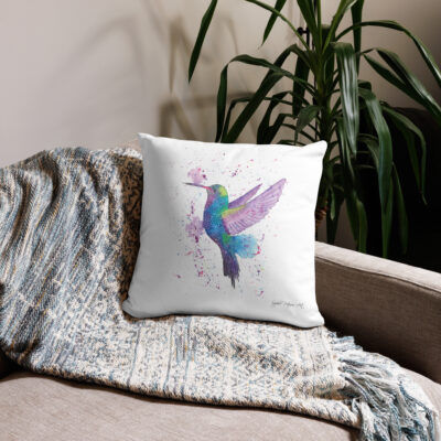 Hattie The Humming Bird Cushion