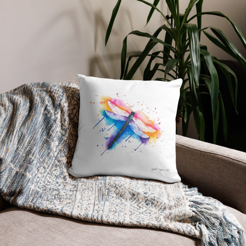 Dragonfly Cushion