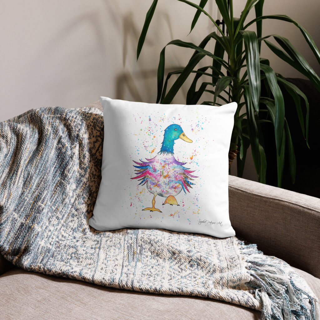 Dave The Duck Cushion