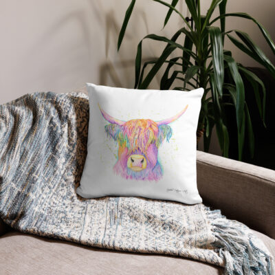 Hank The Highland Cow Cushion
