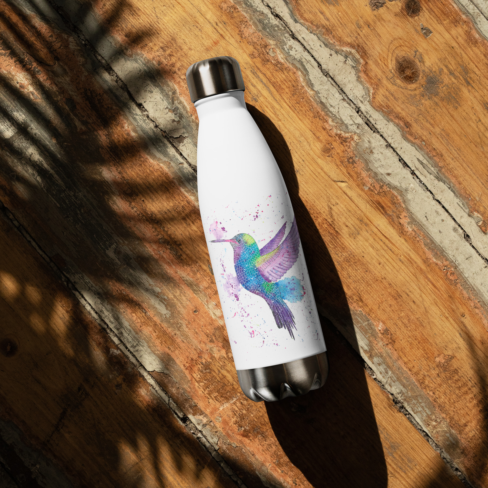 Hattie The Humming Bird water bottle