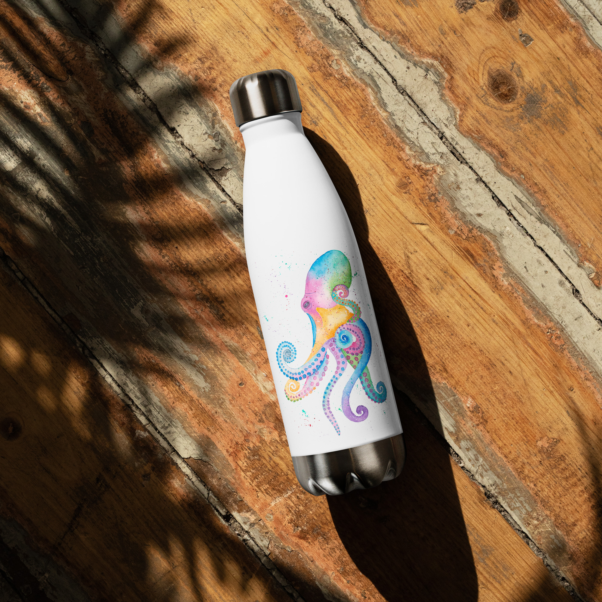 Opal The Octopus water bottle